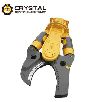Perlengkapan excavator yang disesuaikan Gunting logam hidrolik yang kuat